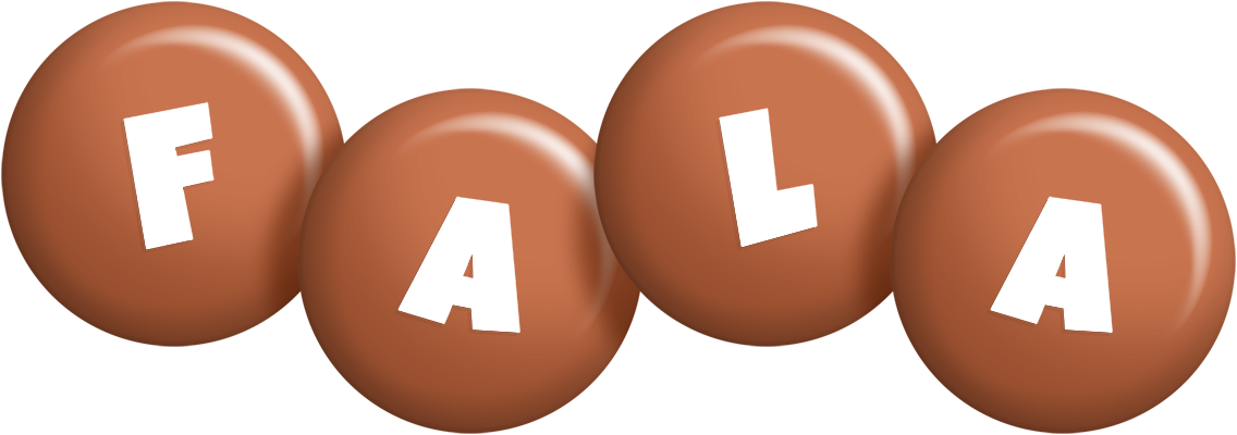 Fala candy-brown logo