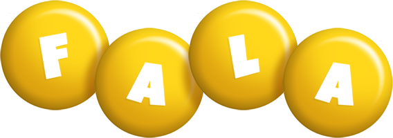 Fala candy-yellow logo