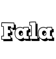 Fala snowing logo
