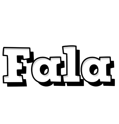 Fala snowing logo