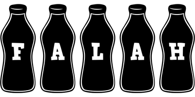 Falah bottle logo