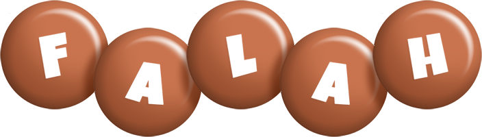 Falah candy-brown logo