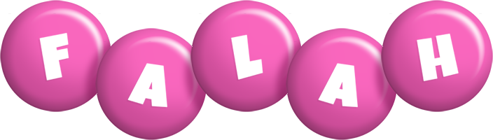 Falah candy-pink logo