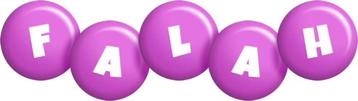 Falah candy-purple logo