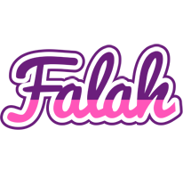Falah cheerful logo