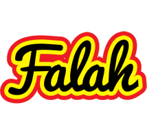 Falah flaming logo