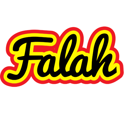 Falah flaming logo