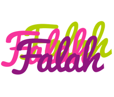 Falah flowers logo