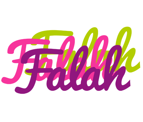 Falah flowers logo