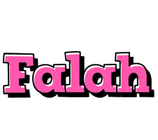 Falah girlish logo