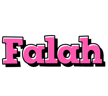 Falah girlish logo
