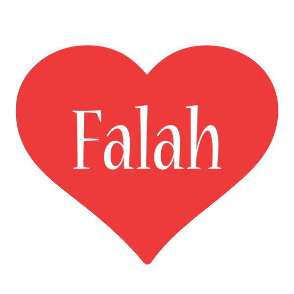 Falah love logo