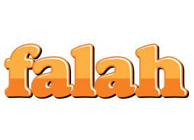 Falah orange logo