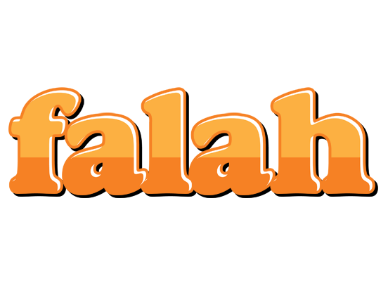 Falah orange logo