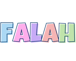 Falah pastel logo