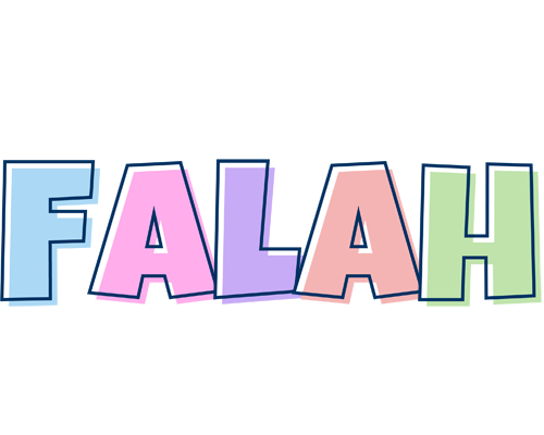 Falah pastel logo