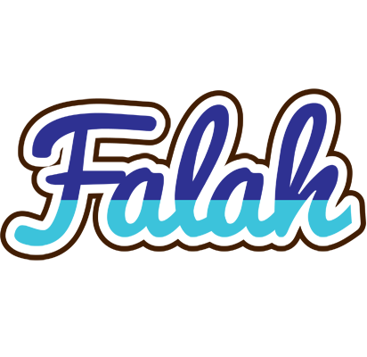 Falah raining logo