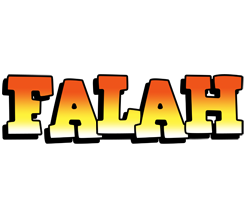 Falah sunset logo