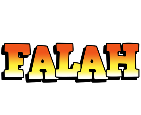 Falah sunset logo