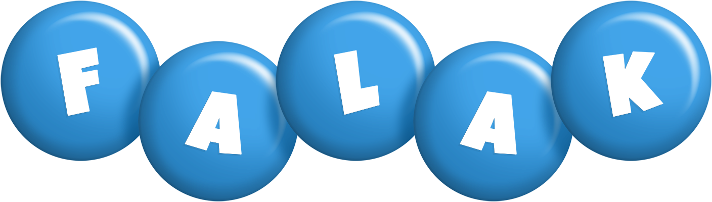 Falak candy-blue logo