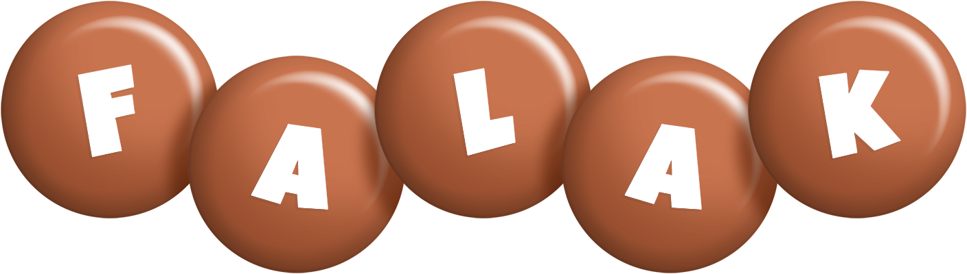 Falak candy-brown logo