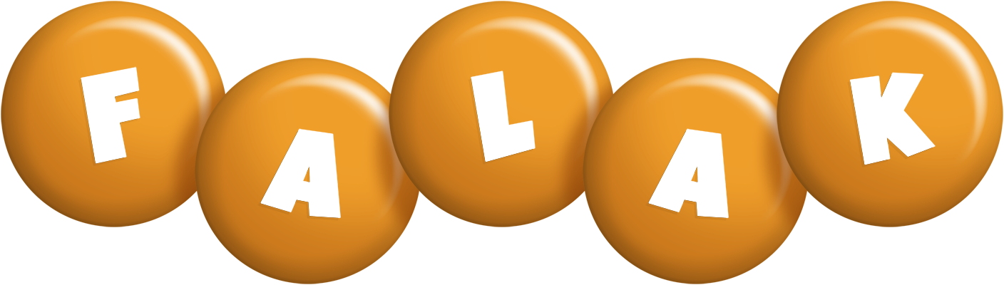 Falak candy-orange logo