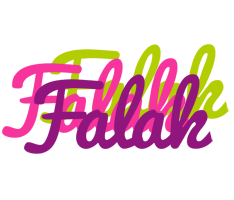 Falak flowers logo