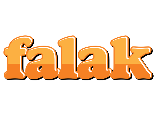Falak orange logo
