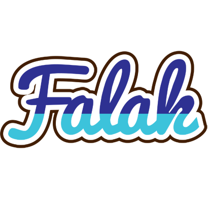 Falak raining logo