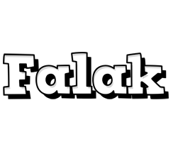 Falak snowing logo