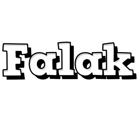 Falak snowing logo