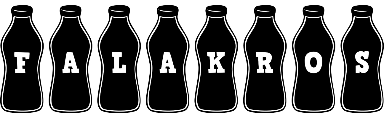 Falakros bottle logo