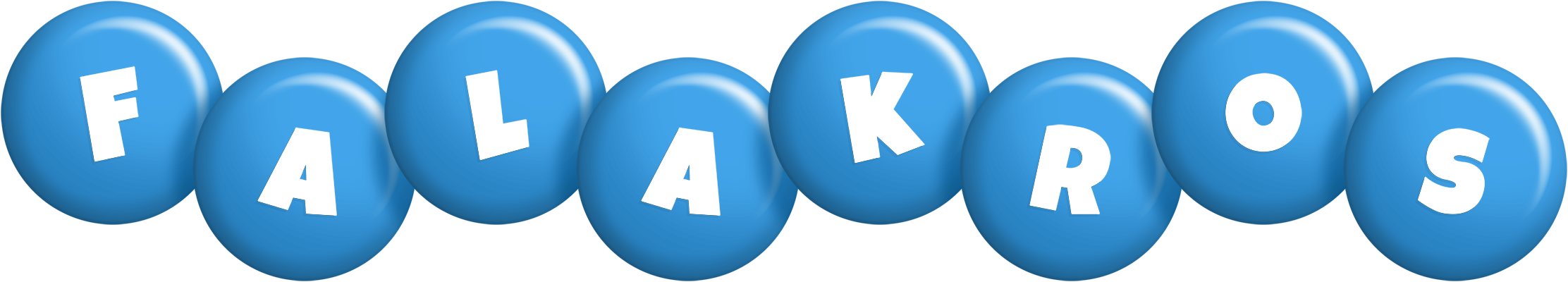 Falakros candy-blue logo