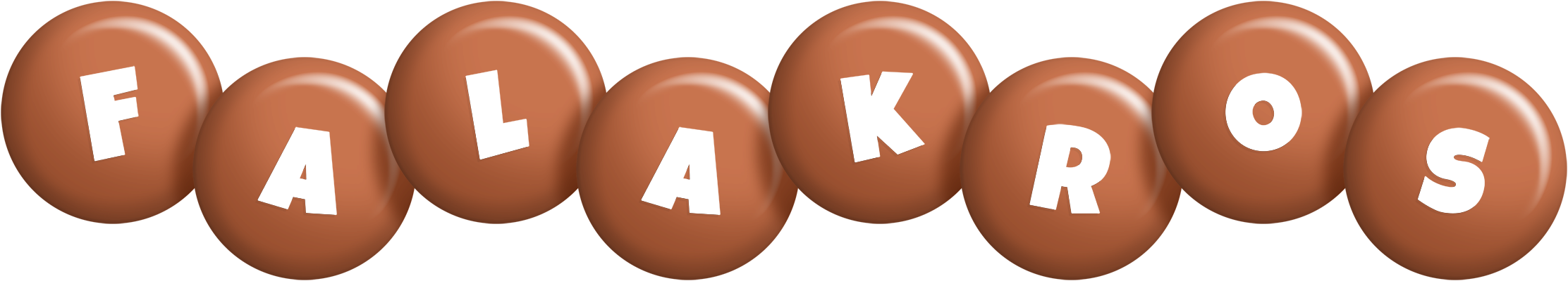 Falakros candy-brown logo