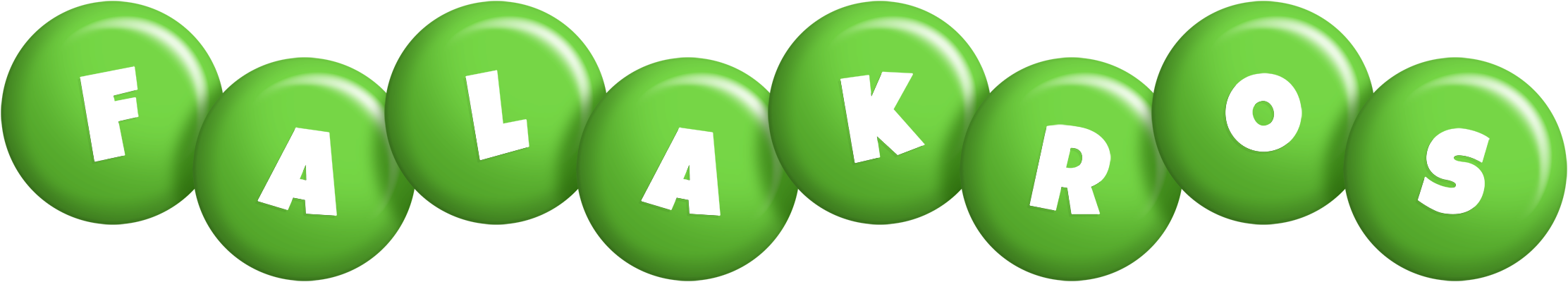 Falakros candy-green logo