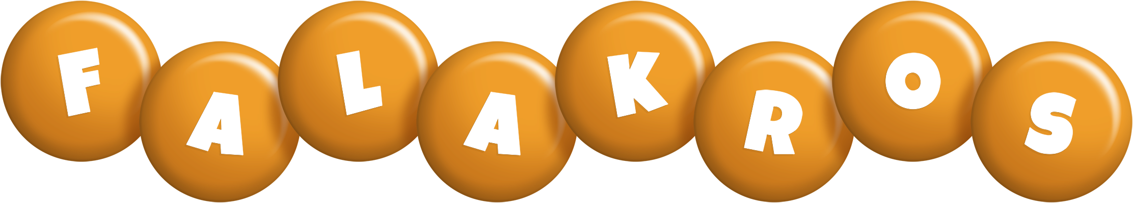Falakros candy-orange logo