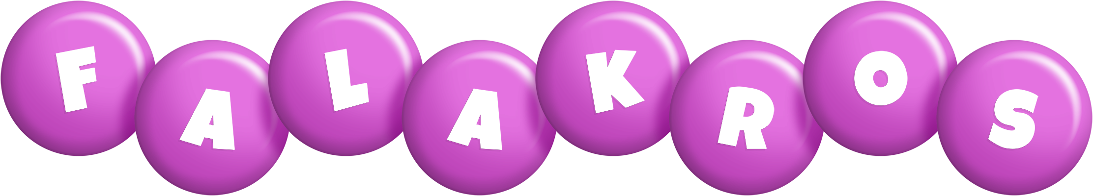 Falakros candy-purple logo