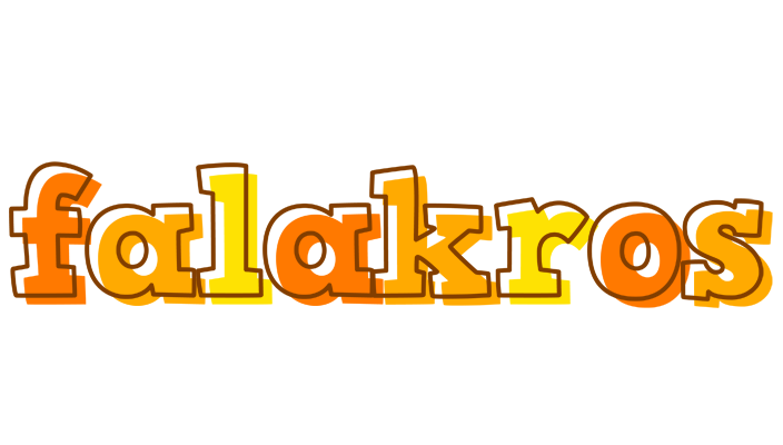 Falakros desert logo