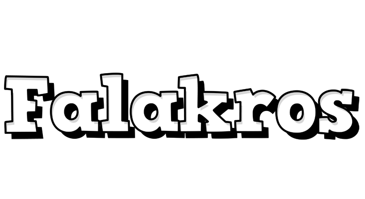 Falakros snowing logo