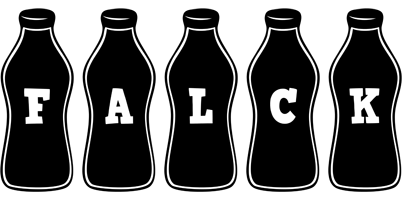 Falck bottle logo