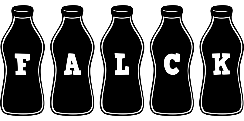 Falck bottle logo