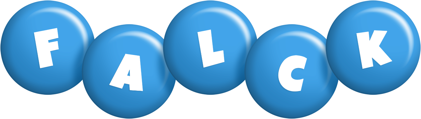 Falck candy-blue logo
