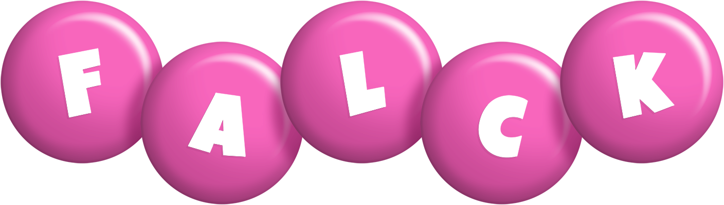 Falck candy-pink logo