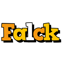 Falck cartoon logo