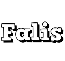 Falis snowing logo