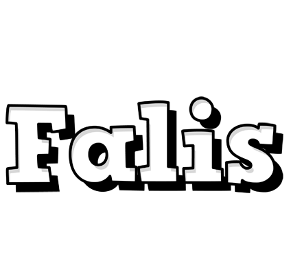 Falis snowing logo
