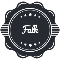 Falk badge logo