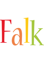 Falk birthday logo