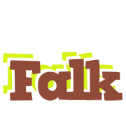 Falk caffeebar logo