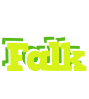 Falk citrus logo